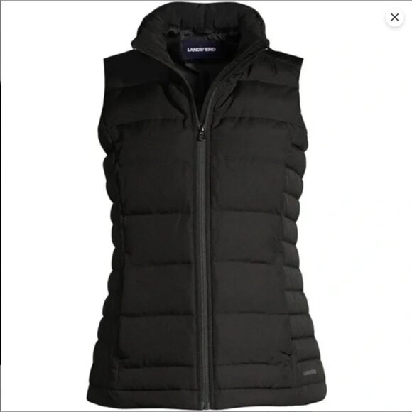 Lands' End Women's Wanderweight Packable Down Vest - Size: Large & Medium - NWT - Picture 1 of 13